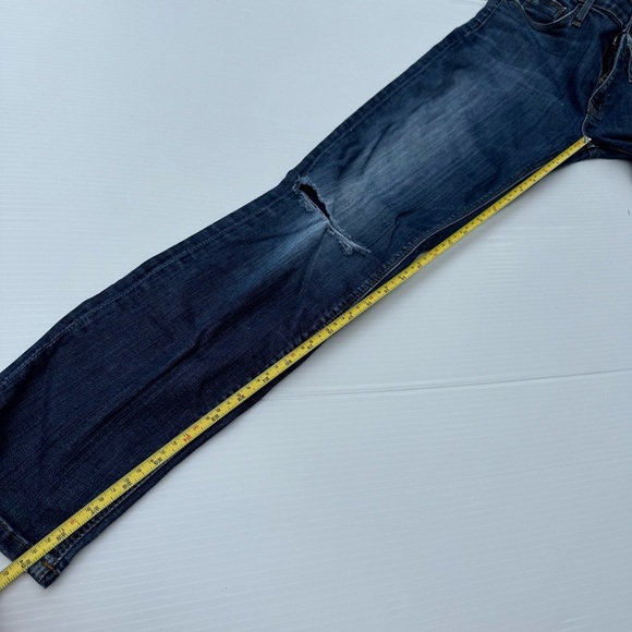 Hudson Nico Super Skinny Midrise Jeans Dark Blue Skinny Jeans - Picture 8 of 10